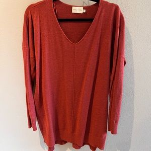 Red-orange Sweater